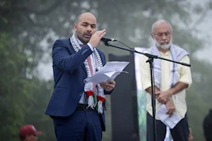 Venezuela iza la bandera de Palestina en lo alto del parque nacional Warairarepano