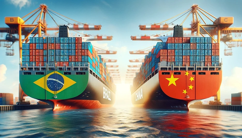 China y Brasil consolidan su comercio en 2024 con un aumento del 10 %