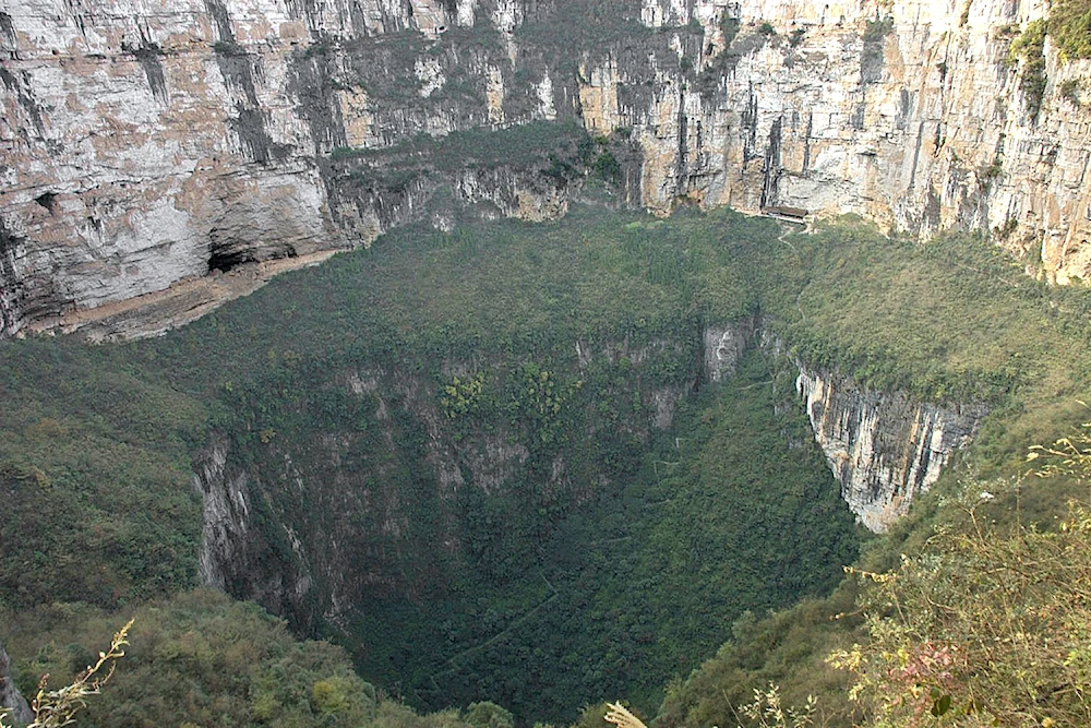 El agujero celestial más grande del mundo está en China