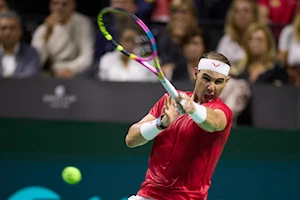 Rafael Nadal se despide de las canchas en Málaga