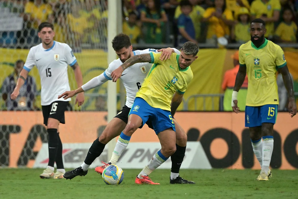 Brasil rescata un empate ante Uruguay, pero desciende en Eliminatorias