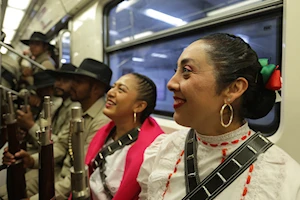 Celebración del 114 aniversario de la Revolución Mexicana