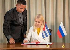 Firma de convenio de cooperación entre RT en español y el Instituto Cubano del Arte e Industria Cinematográficos  en Cuba