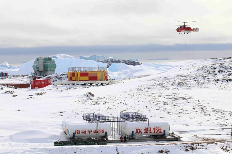 China inaugura estación de observación atmosférica en la Antártida