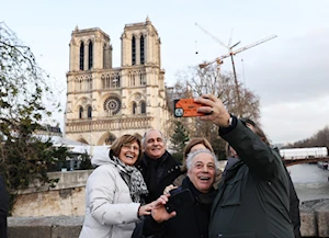 La emblemática Catedral de Notre Dame ya está lista para las ceremonias de reapertura de 7 y 8 de diciembre