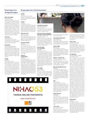 Estos son filmes que conforman la programación general del 45 Festival Internacional del Nuevo Cine Latinoamericano de la Habana, Cuba