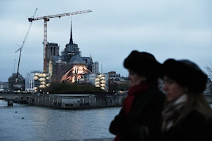 La emblemática Catedral de Notre Dame ya está lista para las ceremonias de reapertura de 7 y 8 de diciembre