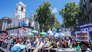 "La Patria no se vende": en Argentina realizaron una Jornada Federal de Lucha contra los ajustes de Javier Milei