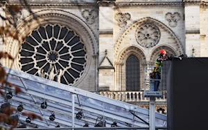 La emblemática Catedral de Notre Dame ya está lista para las ceremonias de reapertura de 7 y 8 de diciembre