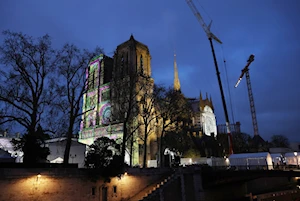 La emblemática Catedral de Notre Dame ya está lista para las ceremonias de reapertura de 7 y 8 de diciembre