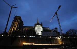 La emblemática Catedral de Notre Dame ya está lista para las ceremonias de reapertura de 7 y 8 de diciembre