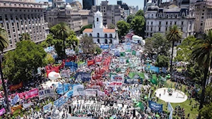 "La Patria no se vende": en Argentina realizaron una Jornada Federal de Lucha contra los ajustes de Javier Milei