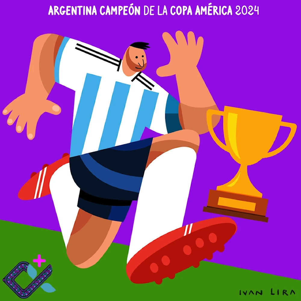 Argentina se titula campeón  de la Copa América 2024