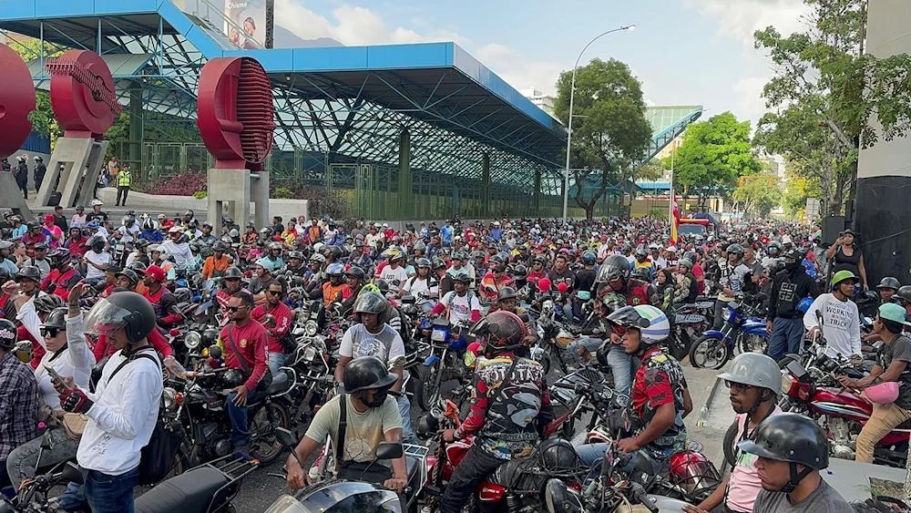 Comienza en Venezuela movilización por la paz y contra el fascismo