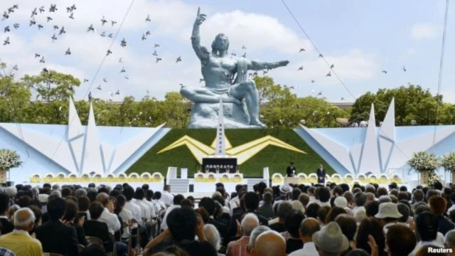 Homenaje en Japón a víctimas de bombardeo atómico de Nagasaki