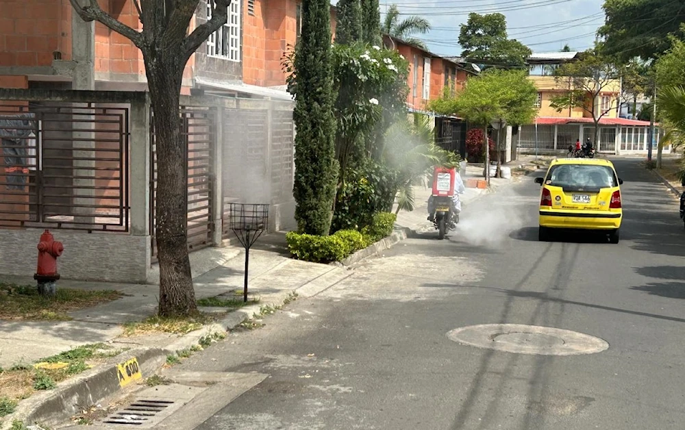 Emplean en Colombia novedosa técnica de fumigación contra el dengue