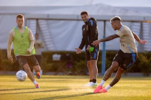 Intensos entrenamientos marcan el regreso del premundial suramericano de fútbol