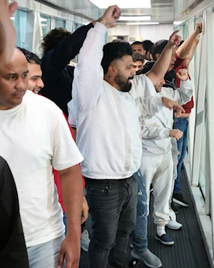El emotivo regreso de los migrantes venezolanos desde Estados Unidos en fotos