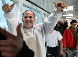 El emotivo regreso de los migrantes venezolanos desde Estados Unidos en fotos