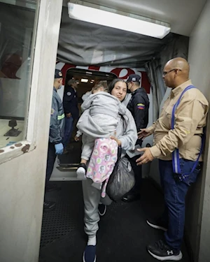 El emotivo regreso de los migrantes venezolanos desde Estados Unidos en fotos