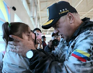 El emotivo regreso de los migrantes venezolanos desde Estados Unidos en fotos